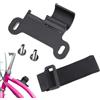 Generic Supporto per pompa da ciclismo con clip per pompa d'aria con di | Accessori da ciclismo, robusto supporto portaoggetti per diametro di circa 2 cm