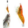Jvjggag Esca da Pesca per Branzino Esca Gambero Realistico con Sonaglio per Cattura | Esche Da Pesca Al Salmone Jig Bass Adatta a Trota Pesce Gatto Crappie Mare Acqua Salata Lago Fiume Riva Barca