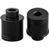 FACULX Adattatore per perno Passante 12/15mm a 9mm QR per MTB Adattatore | Converti 12/15mm a 9mm QR, compatibile forcelle standard, installazione rapida utensili