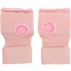 minkissy Guanti Interni in Gel per Boxe, Mezze Dita, Rosa, Donna | Struttura Ergonomica 3d, Strato Gel Elastico, Interno Traspirante, per Lavoro al Sacco e Allenamenti
