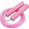 FEECCO FITNESS Feecco - Corda per saltare, regolabile, in PVC, con cuscinetti a sfera e manici in silicone
