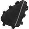 Healvian Borsa Triangolo Bici da Corsa 2l Poliestere Riflettente per Ciclisti | Compatta e Resistente Protezione Fango, Tasche Multiple Organizzate, per Viaggi e Spostamenti Urbani
