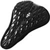 Honseadek Coprisella MTB in per tpu Morbido Impermeabile Nero Coprisella | Silicone spesso, protezione pioggia, antiusura, 28x20cm, montaggio attrezzi