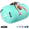 FBSPORT Tappetino gonfiabile da ginnastica con rullo ad aria, 100 cm