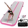 UrbanLuxe Air Tumble Track - Tappetino da ginnastica gonfiabile, 2 m, 3 m, 4 m, 5 m, 6 m/10 cm e 15 cm, con pompa ad aria, per uso familiare/yoga/acqua/danza