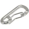 Honseadek Moschettone Sicurezza 80mm 316 Anti-Corrosione Moschettone Sicurezza