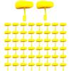 Generic Stopper per corn bait - Righe per capelli da pesca al carp, confezione con | Materiale in PVC imitazione mais giallo, per laghetto, laghetto, fiume, ruscello e bacino, gancio di fissaggio sicuro per