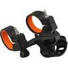 FACULX Staffa per torcia LED per Mountain Bike Staffa per torcia LED | Nylon+fibre di , ultra-resistente, montaggio , per torce 18-34mm, ideale MTB