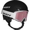 Scott Keeper 2 - Casco da sci per bambini + occhiali da sci, Stealth Black, M, 53-56 cm