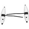 XYCFMDFTZ Kit di 2 stabilizzatori gonfiabili per kayak, in PVC | Accessori galleggianti per barca bilanciata, kayak gonfiabile Outrigger Canoe Standing Float Stabilizer