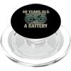 Abbigliamento e Accessori da Ciclismo pe 40 Years Old And Still Driving Without A Battery Ciclismo PopSockets PopGrip per MagSafe