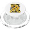 Deko Schlange Stofftier XXL Kuscheltier Fear My Balls Python - Palla a forma di serpente PopSockets PopGrip per MagSafe