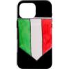 Italy Flag Italiano Patriotic Italian Gr Custodia per iPhone 16 Pro Max Italia Viaggi Bandiera Italia Italia Souvenir