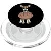 Grandio Design Introverted Intellectual Medio Finger Okapi Divertente Rude Inappropriato Mano antisociale PopSockets PopGrip per MagSafe