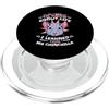 XXL Chinchilla Käfig Zubehör Kuscheltier I Learned From My Chincillà - Cincillà a capelli lunghi PopSockets PopGrip per MagSafe