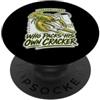 Tidewater Folk Co. Ho sposato un uomo che confeziona la sua arte cracker PopSockets PopGrip Adesivo
