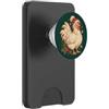 Chicken Coop Humor Carino pollo di Natale in cappello invernale per gli agricoltori PopSockets PopWallet per MagSafe