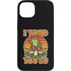 Wholesome Frog Cottagecore Collection Custodia per iPhone 13 I Toad You So Funny Retro Sunset Frog fungo