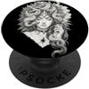 Studio Artistico Dea Mistica Opera d'Arte Fantasy Oscura con Medusa e Serpenti PopSockets PopGrip Adesivo