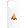 Pretend I'm Campfire Camping Tee Custodia per iPhone 16 Pro Pretend I'm Campfire Camping Holiday Funny Halloween Costume