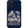 Fantasy Bookish Realm Custodia per iPhone 11 Pro Max Lettore celeste romantico di vampiri librosi gotici