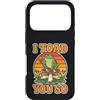Wholesome Frog Cottagecore Collection Custodia per iPhone 17 Pro I Toad You So Funny Retro Sunset Frog fungo