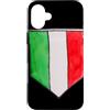 Italy Flag Italiano Patriotic Italian Gr Custodia per iPhone 16 Plus Italia Viaggi Bandiera Italia Italia Souvenir
