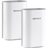 devolo WiFi 7 Mesh BE9300, sistema tri-band, confezione da 2 pezzi, router