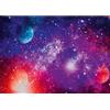 Merkloos Puzzle da 1000 pezzi - Mondi galleggianti - 68 x 48 cm - Pianeti e via lattea