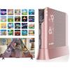 Merkloos Console per giochi di movimento per bambini - 11 giochi di movimento e 10 giochi di puzzle - Plug & play per TV - Con telecamera di movimento e controller