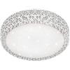 RL LIVE YOUR LIGHT Reality Pegasus Plafoniera LED, Effetto Cielo Stellato, Diametro 28 cm, Integrata, 10 watts, Bianco