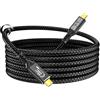 CAKOBLE Cavo Thunderbolt 4 3m - Cavo USB4 Type-C 40 Gbps, Caricamento Rapido 240W, 16K@30Hz HDR, Doppio Display 8K@60Hz/4K@144Hz - per Thunderbolt 5, Monitor USB-C, MacBook, eGPU, VR, Mac Studio