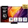 SAMSUNG - OLED AI TV 77' QE77S95HFTXZT 4K, Processore NQ4 AI Gen3, 4K AI Upscaling Pro, Glare Free, OLED HDR Pro, Motion Xcelerator 165Hz, Dolby Atmos