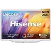 HISENSE - 43S5Q TV 109,2 cm (43') 4K Ultra HD Smart TV Wi-Fi Argento, Bianco