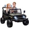AIYAPLAY Auto Elettrica Bambini 24V 2 Posti Motore 200W con Telecomando