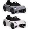 AIYAPLAY Auto per Bambini 12V Maserati con Telecomando Età 3-5 Anni