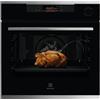 Electrolux Forno incasso (72Lt) SERIE 700 Kocbh39X Steamcrisp Black e Silver classe A+ (L6