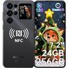 OUKITEL C68 PLUS Smartphone Android 7.2HD+ 120Hz 24GB+256GB 64MP,6000mAH NFC
