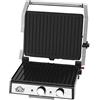 DCG Bistecchiera ST3900 2000W Metallo Piastre Fisse 180° Timer