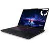 Lenovo Legion Pro 7 RTX5080 (16", 2000 GB, 64 GB, DE, Intel Core Ultra 9 275HX), Notebook, Nero