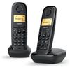 Gigaset Telefono cordless Gigaset A170 Duo con 2 portatili e display retroilluminato