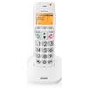 Brondi Telefono cordless Brondi Bravobright bianco con vivavoce e display retroilluminato