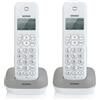 Brondi Telefono cordless Brondi Galatwinbiancogrigio con identificazione chiamate