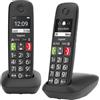 Gigaset Telefono cordless Gigaset E290 Duo con 2 portatili e tastiera retroilluminata