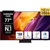 Samsung TV OLED Samsung 77" QE77S95HFTXZT con processore NQ4 AI Gen3