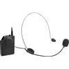 Trevi Set microfoni wireless UHF Trevi EM 408 UHF con archetto e clip