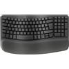 Logitech Tastiera computer Logitech 920 012293 ERGO Wave Keys Grafite