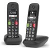 Gigaset Cordless Gigaset L36852 H2901 K101 E SERIES E290 Duo Black