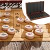 Set di Scacchi Cinesi Da Tavolo, Educativo, Unico, Da Viaggio, Xiangqi per La