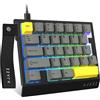 Merkloos Tastiera da gaming monomanuale, cablata - 29 tasti - RGB - Interruttori magnetici intercambiabili